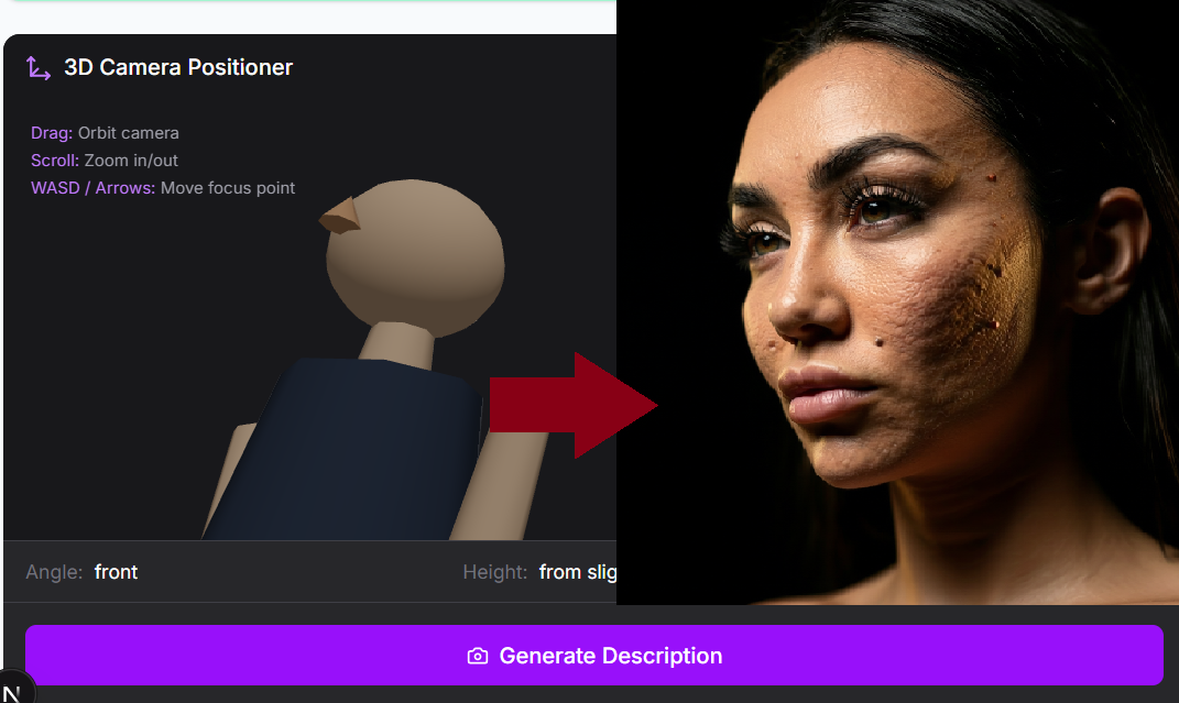 3D Camera Positioner