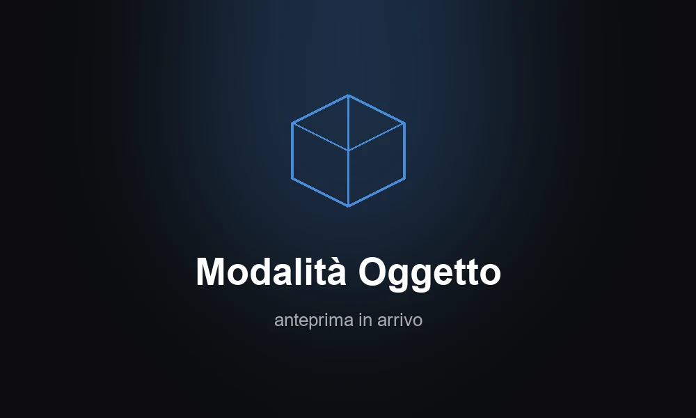 Modalità Oggetto